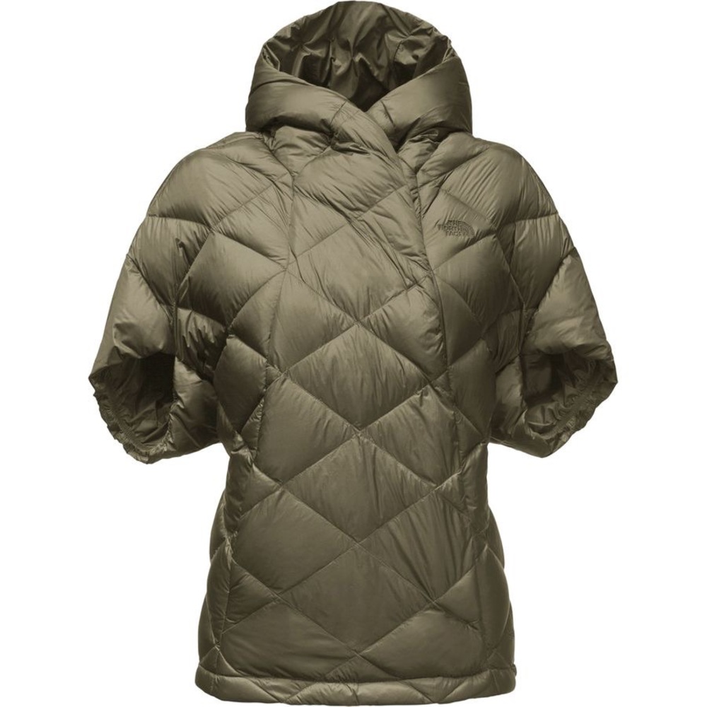 The Northface Far Northern Quilted Puffer Capelet EUC Rich Navy XS - Picture 13 of 16
